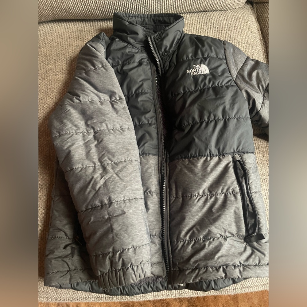 North face reversible jacket